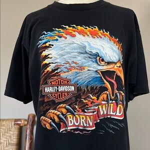 Harley-Davidson Black Graphic T-Shirt